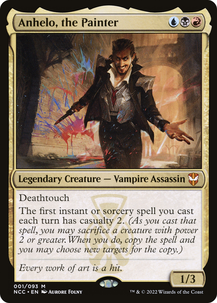 Anhelo, the Painter (NCC-001) [New Capenna Commander] MTG Single Wizards of the Coast
