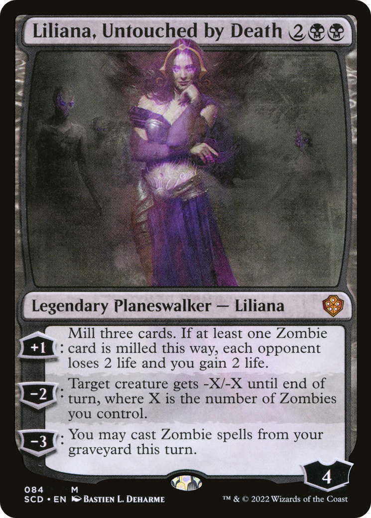 Liliana, Untouched by Death (SCD-084) [Starter Commander Decks] MTG Single Wizards of the Coast