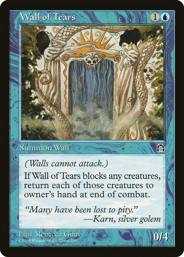 Wall of Tears (STH-050) [Stronghold] MTG Single Wizards of the Coast