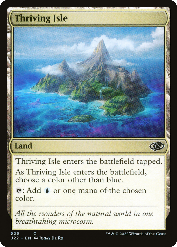 Thriving Isle (J22-825) [Jumpstart 2022] MTG Single Wizards of the Coast