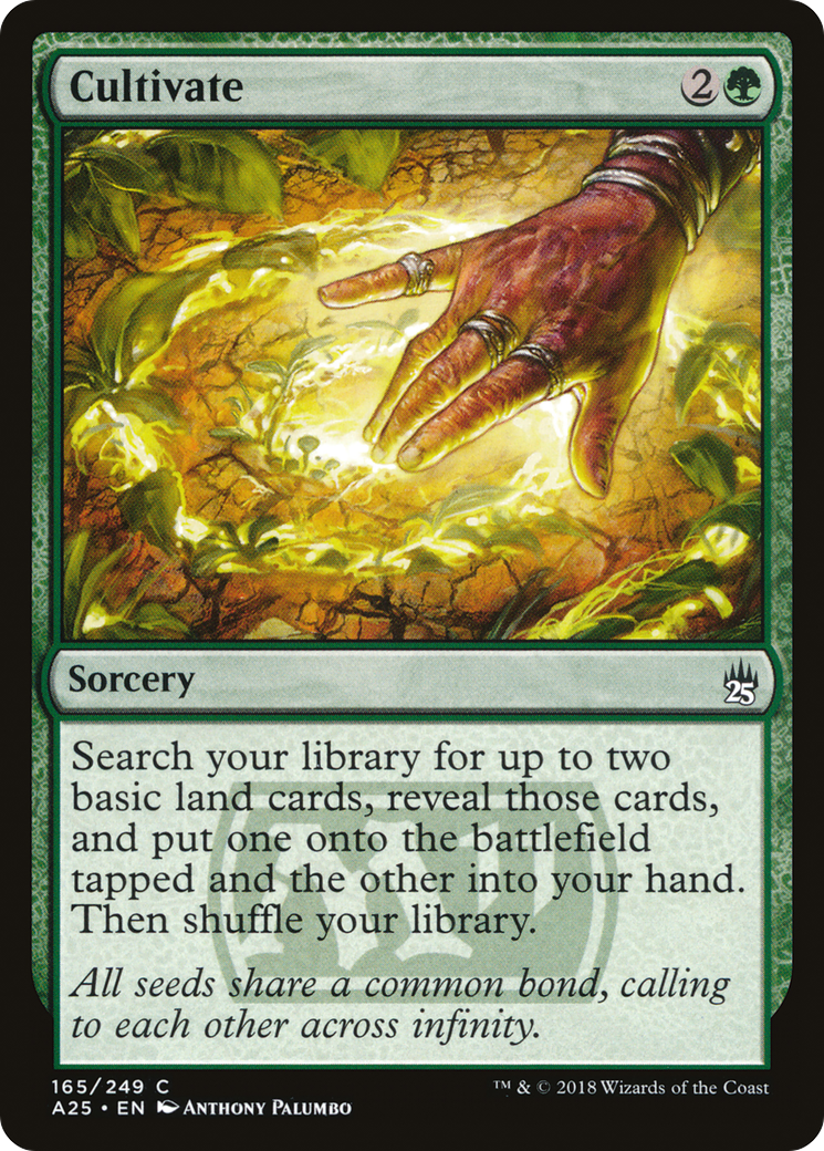 Cultivate (A25-165) [Masters 25] MTG Single Wizards of the Coast