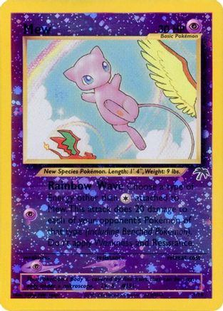 Mew 1/18 Reverse Holofoil [Vintage: Southern Islands] Pokemon Single Pokémon