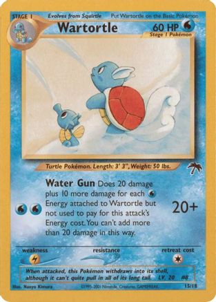 Wartortle (15/18) [Vintage: Southern Islands] Pokemon Single Pokémon