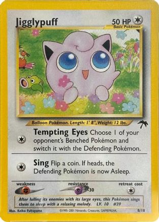 Jigglypuff 8/18 [Vintage: Southern Islands] Pokemon Single Pokémon