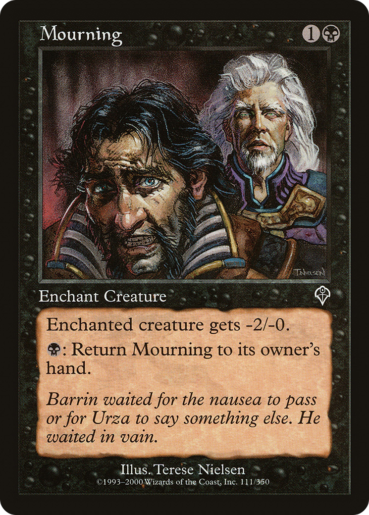 Mourning (INV-111) [Invasion] Foil MTG Single Wizards of the Coast