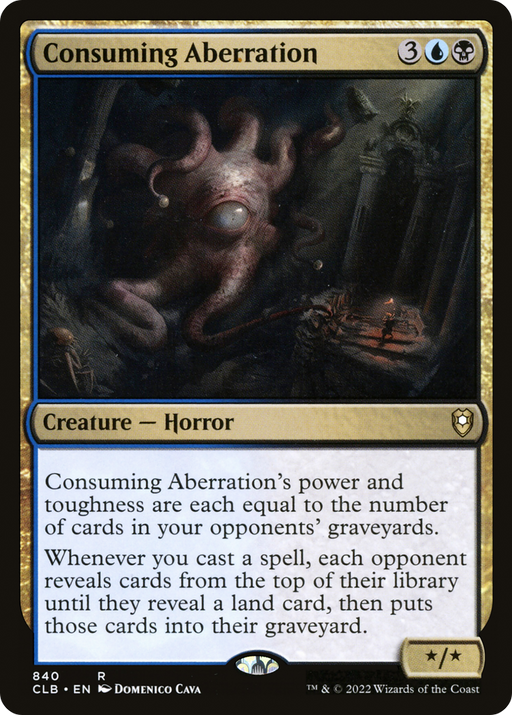 Consuming Aberration (CLB-840) [Commander Legends: Battle for Baldur's Gate] MTG Single Wizards of the Coast