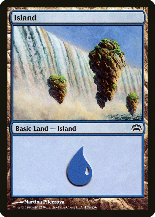 Island (PC2-138) [Misc] Planechase 2012 Foil MTG Single Wizards of the Coast