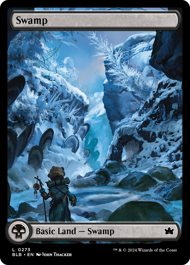 Swamp (0273) (BLB-273) [Bloomburrow] Foil MTG Single Wizards of the Coast