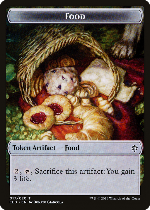 Food (TELD-017) [Tokens] Throne of Eldraine Tokens MTG Single Wizards of the Coast