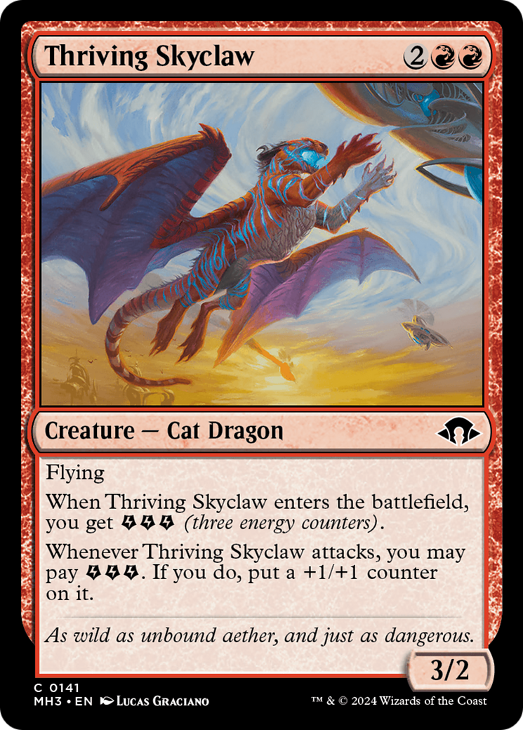 Thriving Skyclaw (MH3-141) [Modern Horizons 3] Foil MTG Single Modern Horizons 3