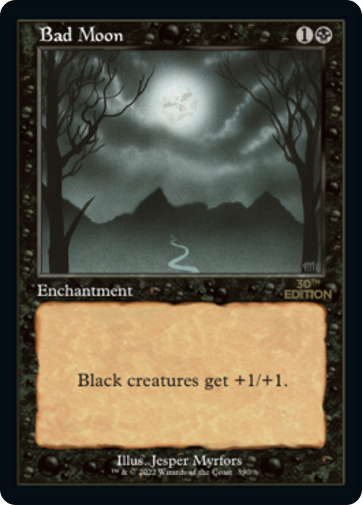 Bad Moon (30A-390) [30th Anniversary Edition] MTG Single Wizards of the Coast