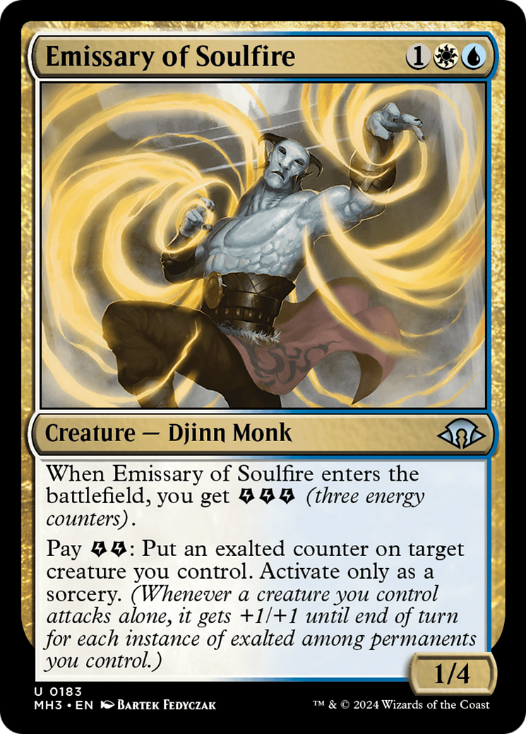 Emissary of Soulfire (MH3-183) [Modern Horizons 3] Foil MTG Single Wizards of the Coast