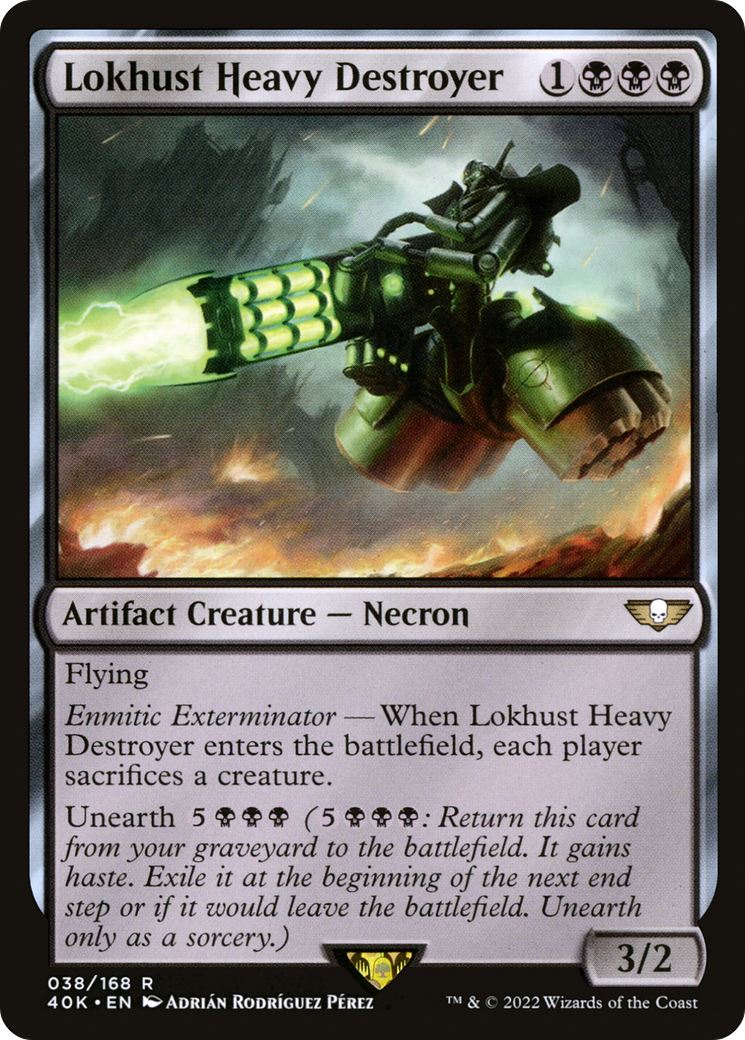 Lokhust Heavy Destroyer (40K-038) [Warhammer 40,000 Commander] MTG Single Wizards of the Coast
