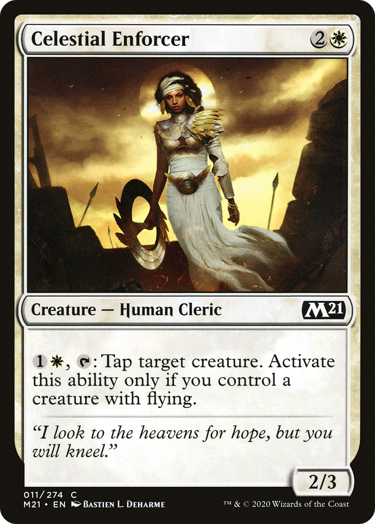 Celestial Enforcer (M21-011) [Core Set 2021] MTG Single Wizards of the Coast