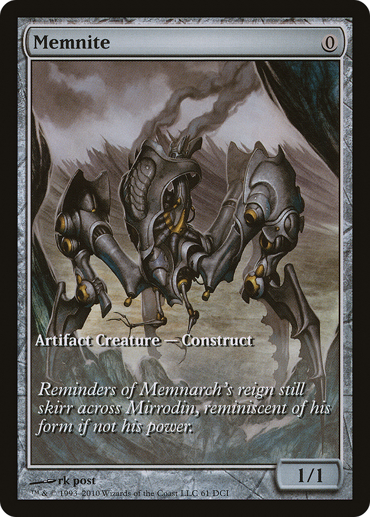 Memnite (GAME-061) [Misc] DCI Promos MTG Single Wizards of the Coast