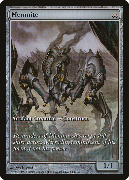Memnite (GAME-061) [Misc] DCI Promos MTG Single Wizards of the Coast