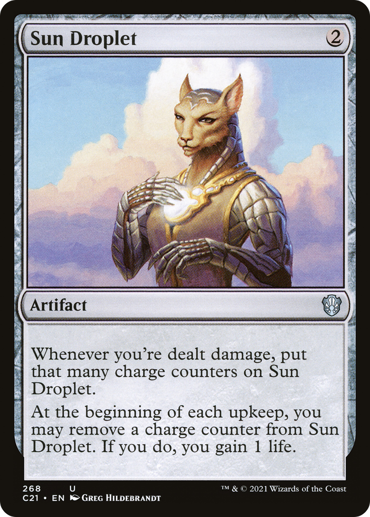 Sun Droplet (C21-268) [Commander 2021] MTG Single Wizards of the Coast