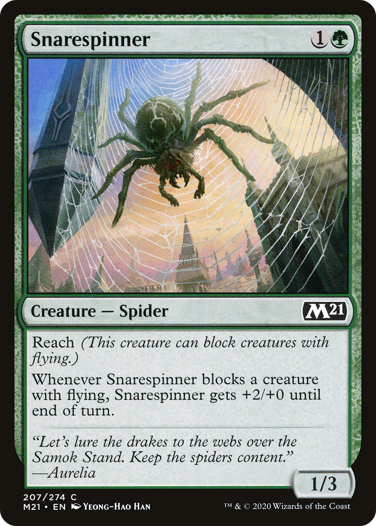 Snarespinner (M21-207) [Core Set 2021] Foil MTG Single Wizards of the Coast