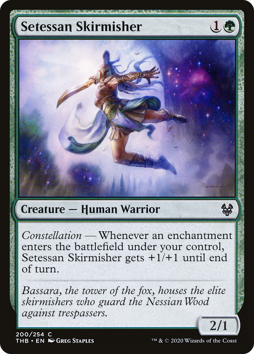 Setessan Skirmisher (THB-200) [Theros Beyond Death] MTG Single Wizards of the Coast