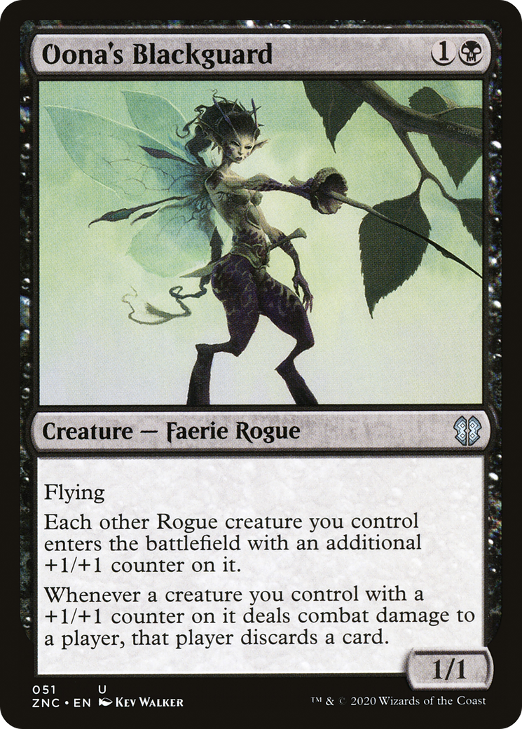 Oona's Blackguard (ZNC-051) [Zendikar Rising Commander] MTG Single Wizards of the Coast