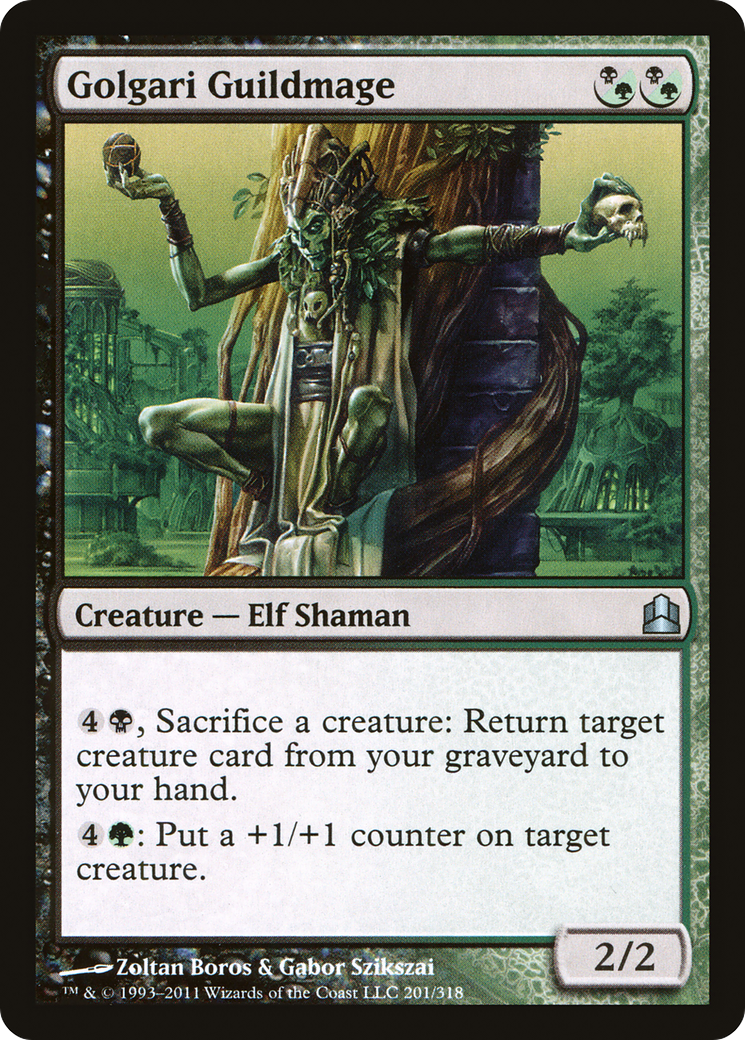 Golgari Guildmage (CMD-201) [Commander 2011] MTG Single Wizards of the Coast