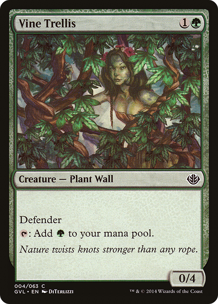 Vine Trellis (DD3-) [Misc] Duel Decks Anthology: Garruk vs. Liliana MTG Single Wizards of the Coast