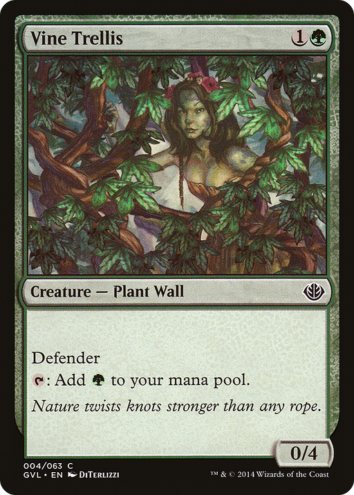 Vine Trellis (DD3-) [Misc] Duel Decks Anthology: Garruk vs. Liliana MTG Single Wizards of the Coast