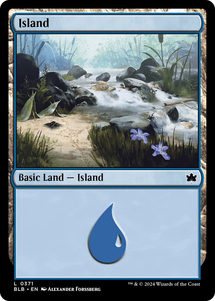 Island (0371) (BLB-371) [Bloomburrow] MTG Single Wizards of the Coast