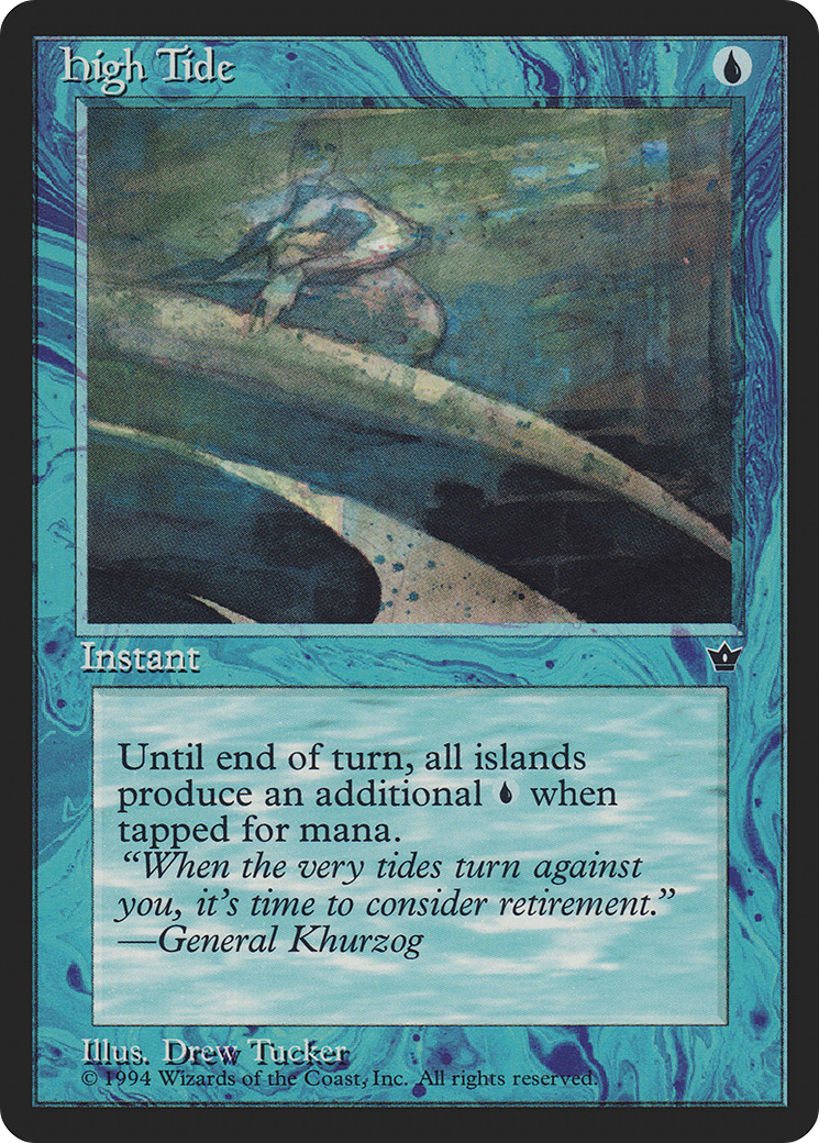 High Tide (FEM-18A) [Fallen Empires] MTG Single Wizards of the Coast