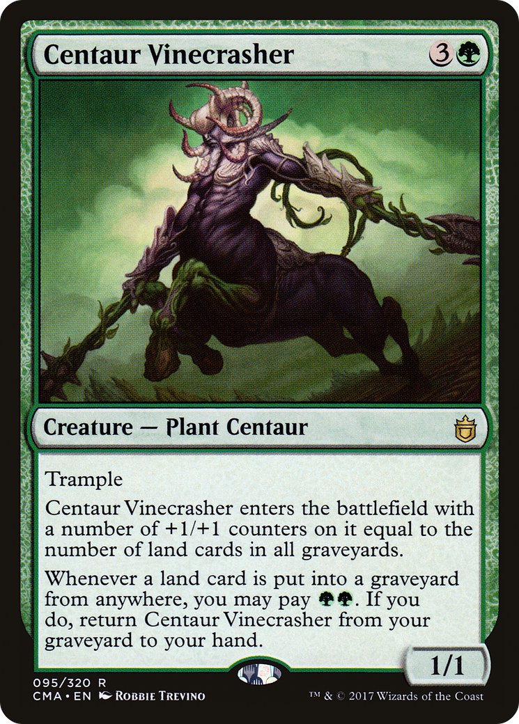 Centaur Vinecrasher (CMA-095) [Commander Anthology] MTG Single Wizards of the Coast
