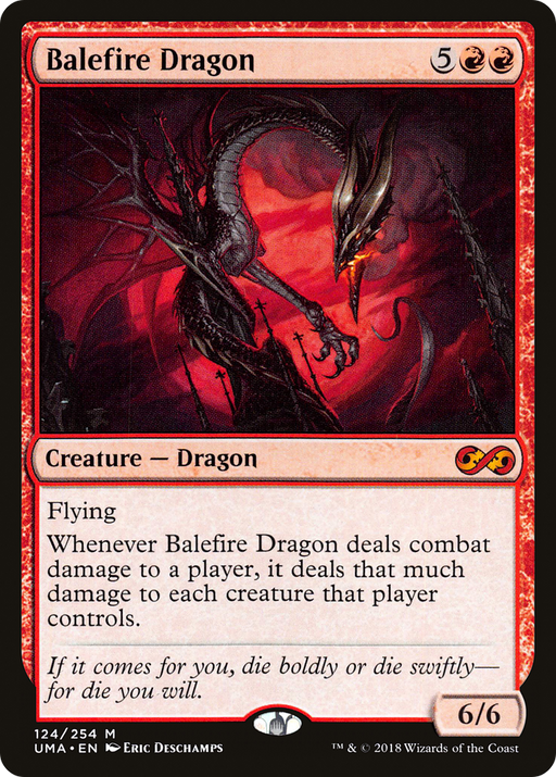 Balefire Dragon (UMA-124) [Ultimate Masters] MTG Single Wizards of the Coast