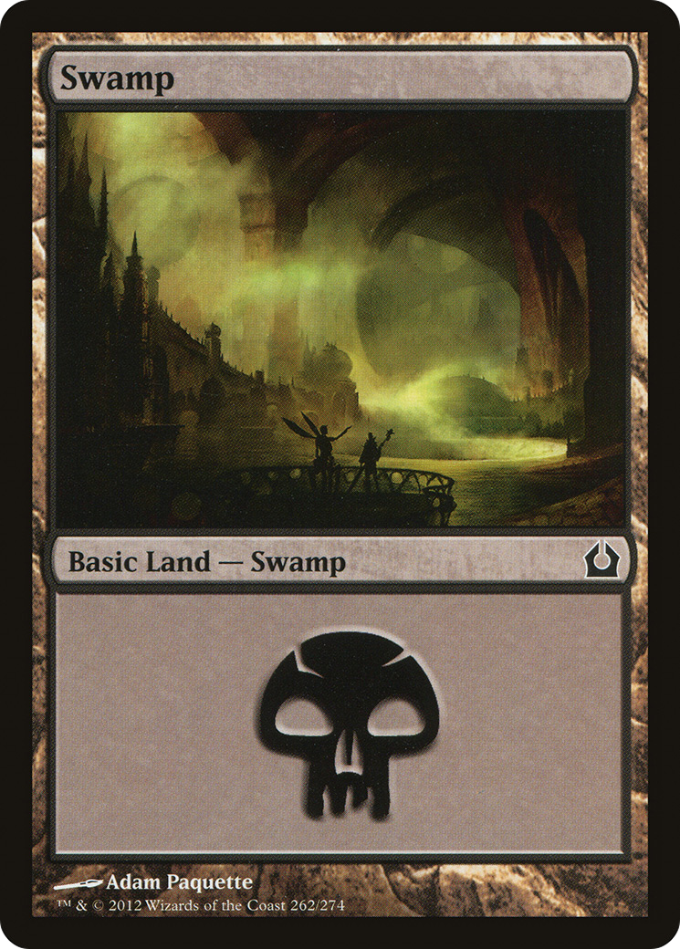 Swamp (RTR-262) [Return to Ravnica] Foil MTG Single Wizards of the Coast