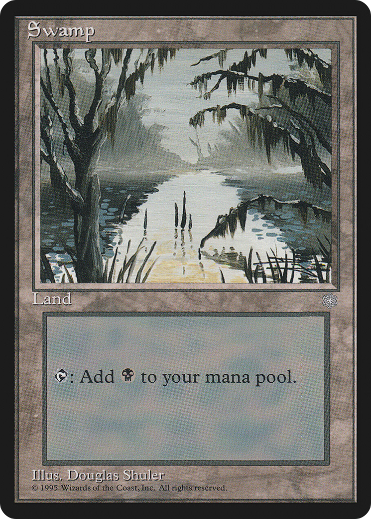 Swamp (ICE-373) [Ice Age] MTG Single Wizards of the Coast