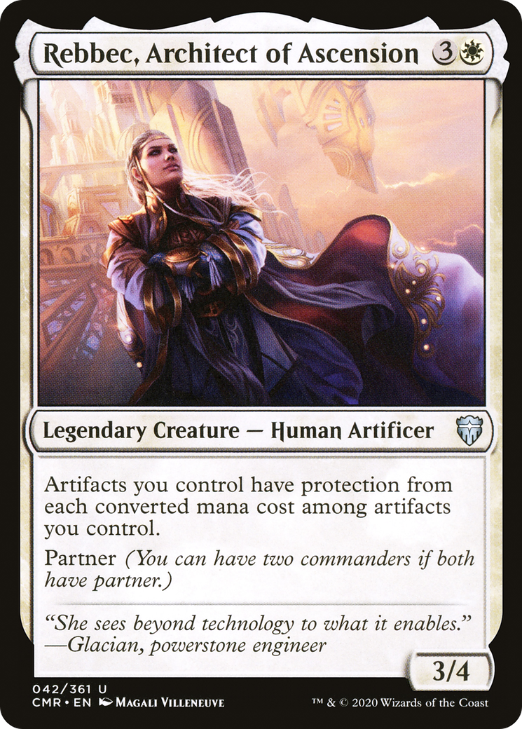 Rebbec, Architect of Ascension (CMR-042) [Commander Legends] MTG Single Wizards of the Coast