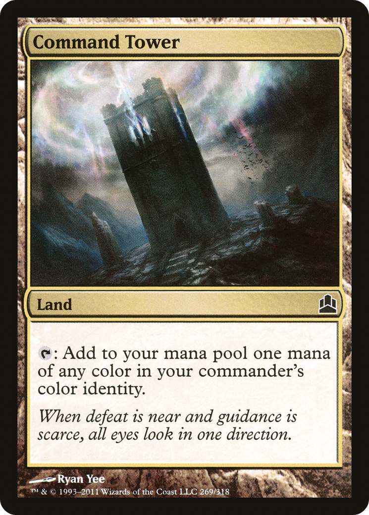Command Tower (CMD-269) [Commander 2011] MTG Single Wizards of the Coast