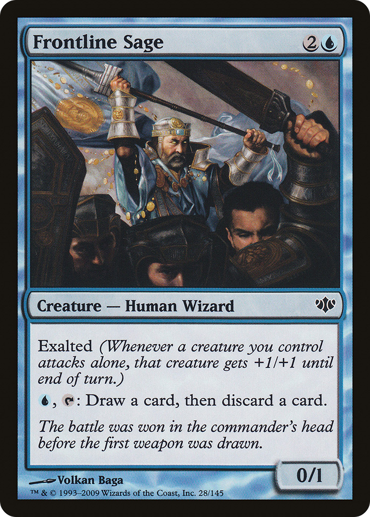 Frontline Sage (CON-028) [Conflux] MTG Single Wizards of the Coast
