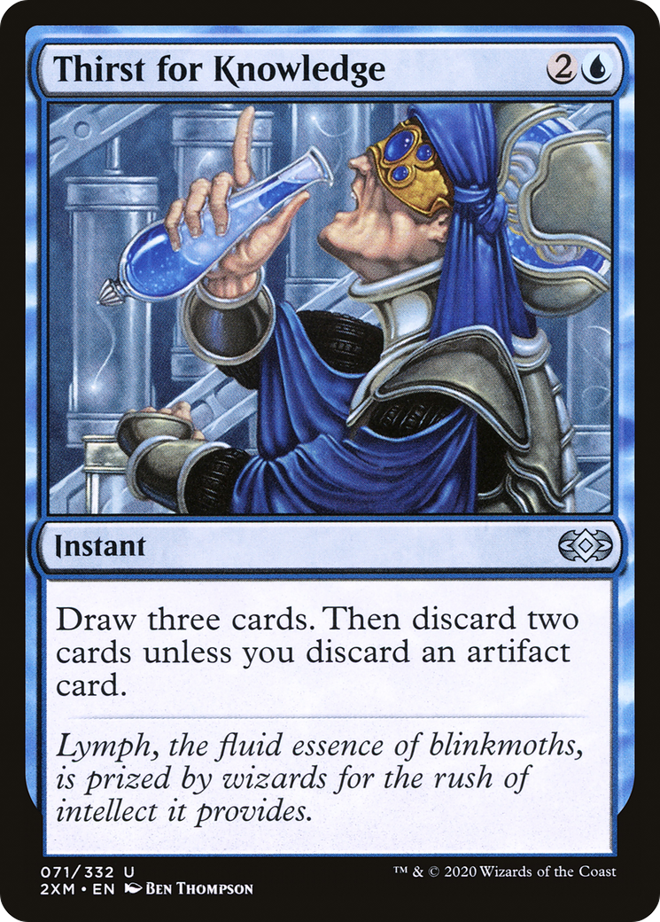 Thirst for Knowledge (2XM-071) [Double Masters] MTG Single Wizards of the Coast