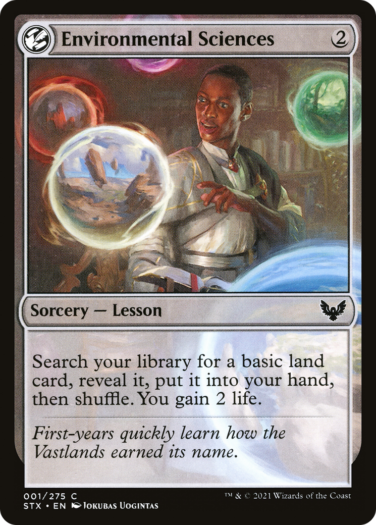 Environmental Sciences (STX-001) [Strixhaven: School of Mages] MTG Single Wizards of the Coast