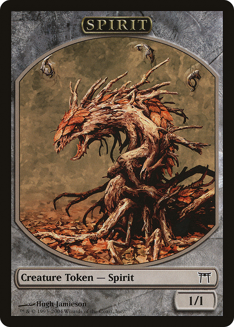Spirit Token (CHK) (MPRP-) [Misc] Magic Player Rewards 2004 MTG Single Wizards of the Coast