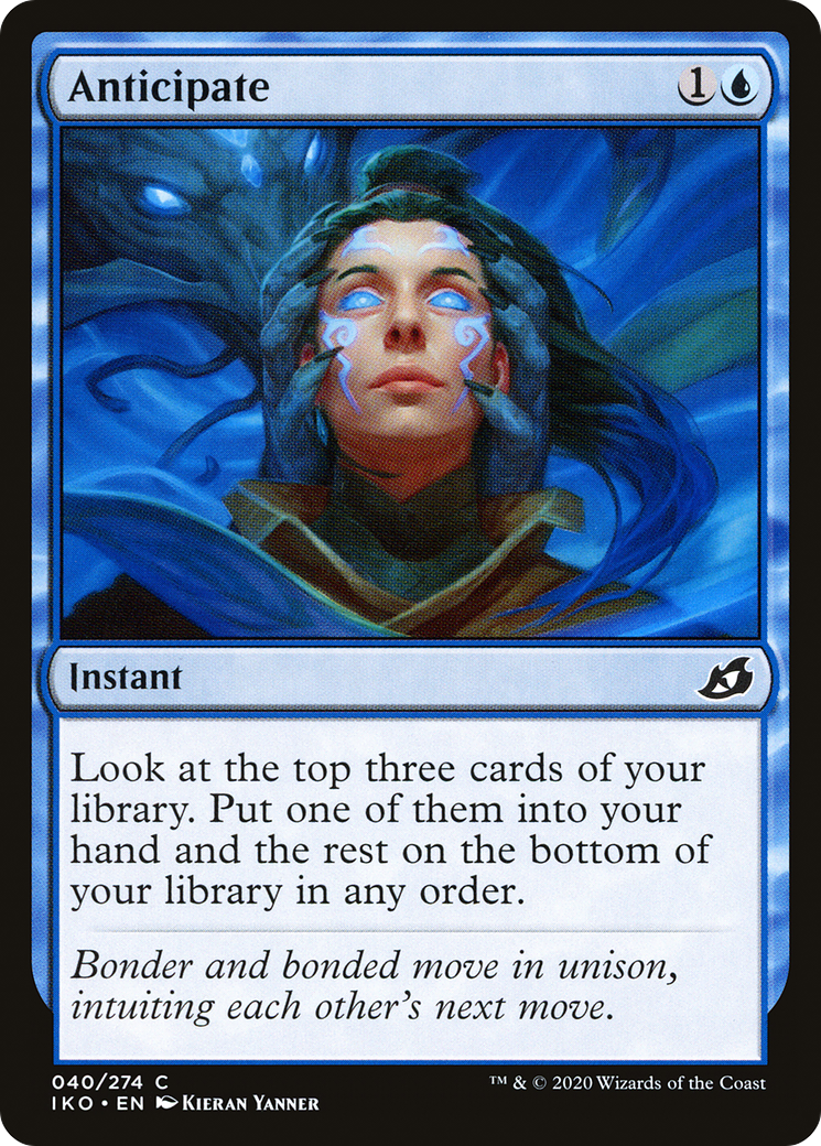 Anticipate (IKO-040) [Ikoria: Lair of Behemoths] MTG Single Wizards of the Coast