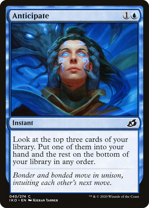 Anticipate (IKO-040) [Ikoria: Lair of Behemoths] MTG Single Wizards of the Coast