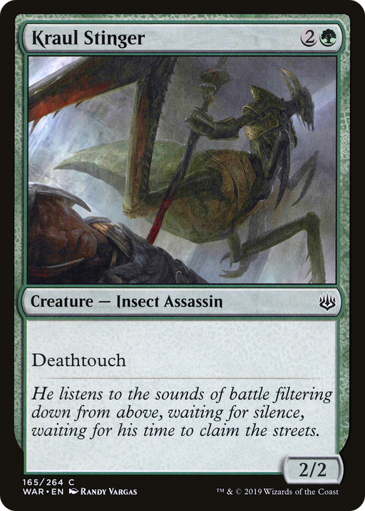 Kraul Stinger (WAR-165) [War of the Spark] MTG Single Wizards of the Coast
