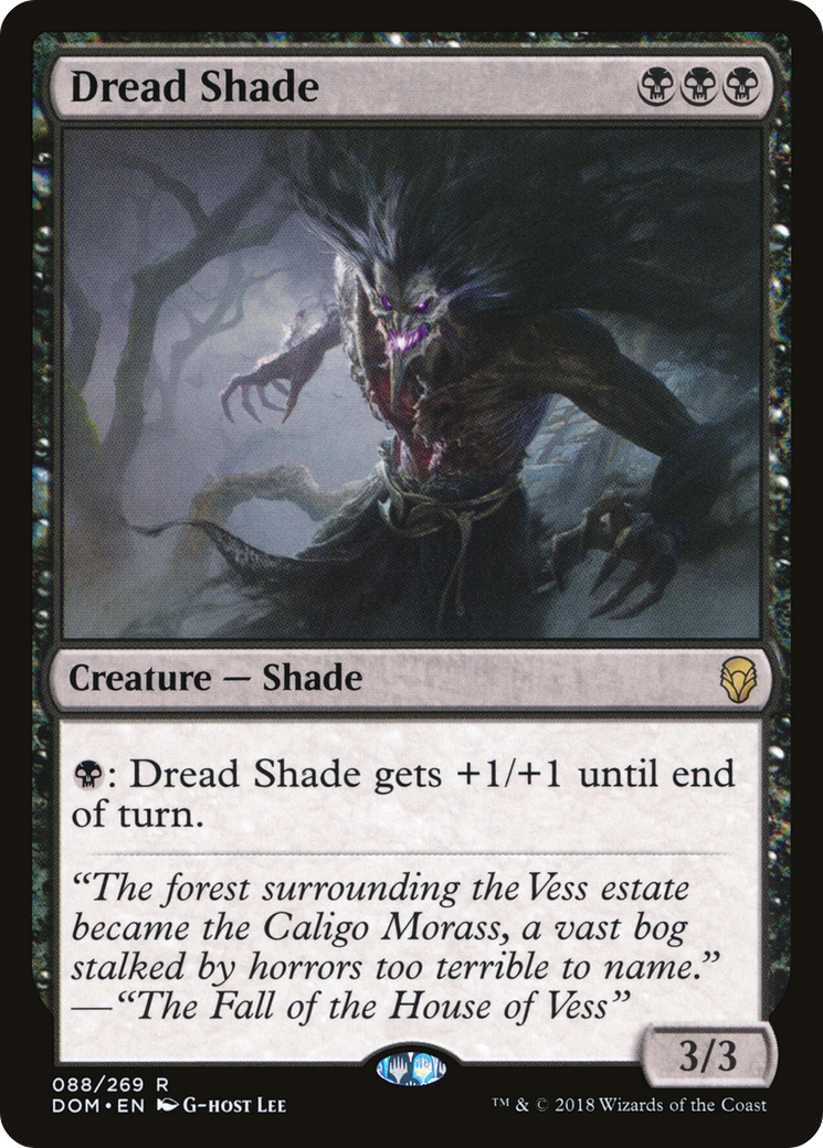Dread Shade (DOM-088) [Dominaria] MTG Single Wizards of the Coast