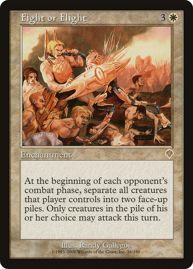 Fight or Flight (INV-016) [Invasion] MTG Single Wizards of the Coast