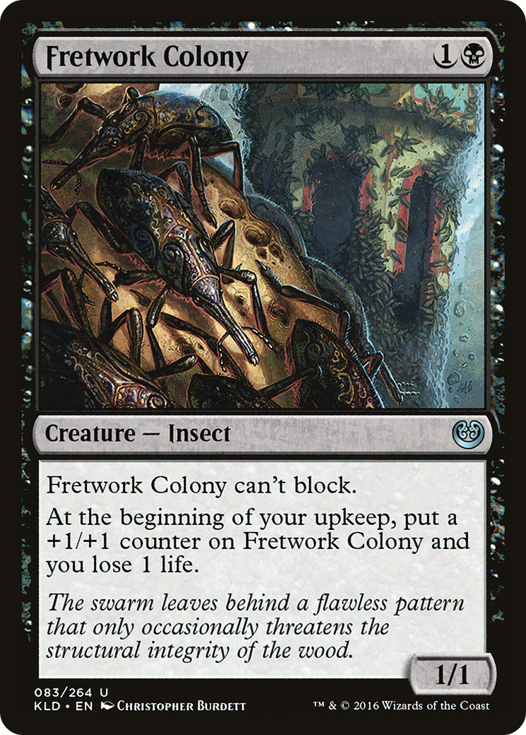 Fretwork Colony (KLD-083) [Kaladesh] MTG Single Wizards of the Coast