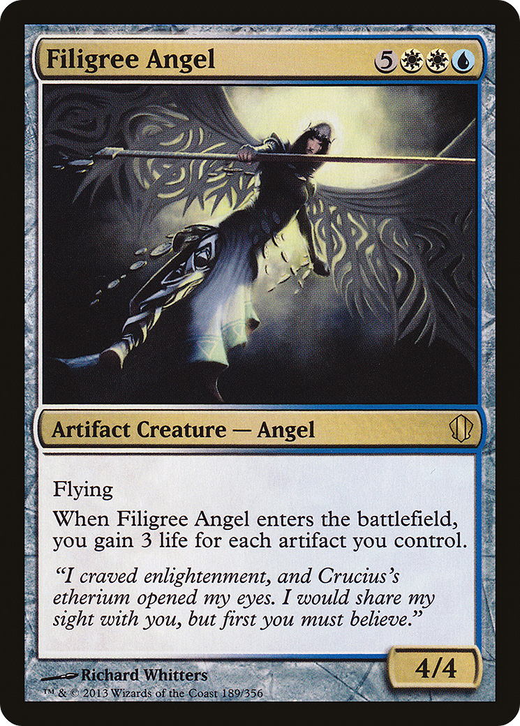 Filigree Angel (C13-189) [Commander 2013] MTG Single Wizards of the Coast