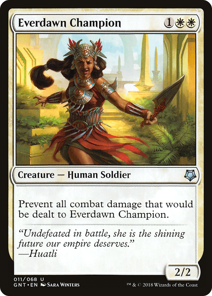 Everdawn Champion (GNT-011) [Misc] Game Night MTG Single Wizards of the Coast