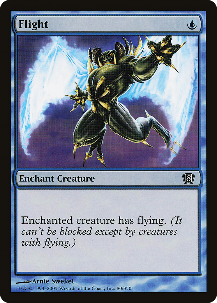 Flight (8ED-080) [8th Edition] Foil MTG Single Wizards of the Coast
