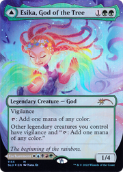 Esika, God of the Tree (SLD-1155) [Secret Lair] Drop (Borderless) Foil MTG Single Wizards of the Coast