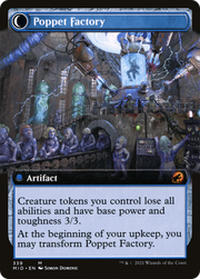 Poppet Stitcher (MID-339) [Innistrad: Midnight Hunt] (Extended Art) MTG Single Wizards of the Coast